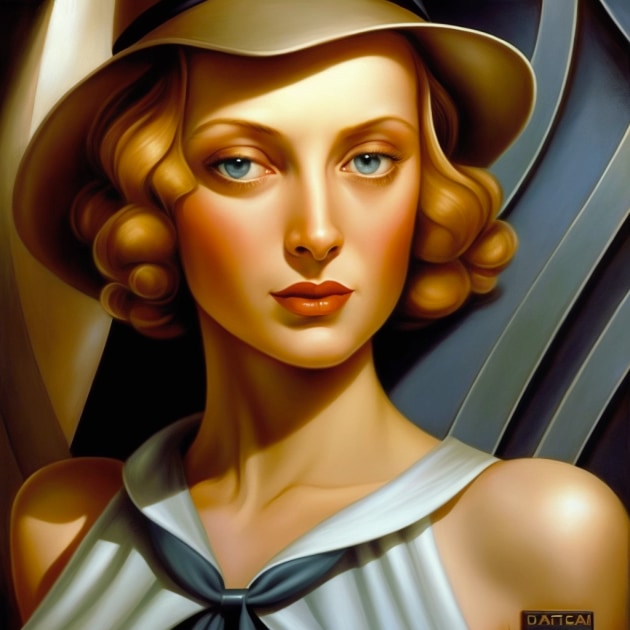 nami-art-style-of-tamara-de-lempicka