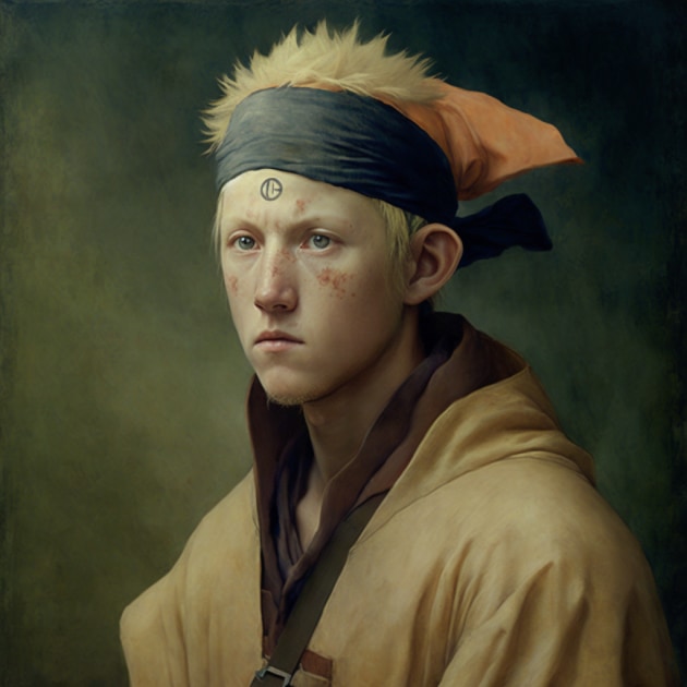 Young Naruto Uzumaki | Moneco Arts