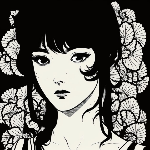 nico-robin-art-style-of-aubrey-beardsley