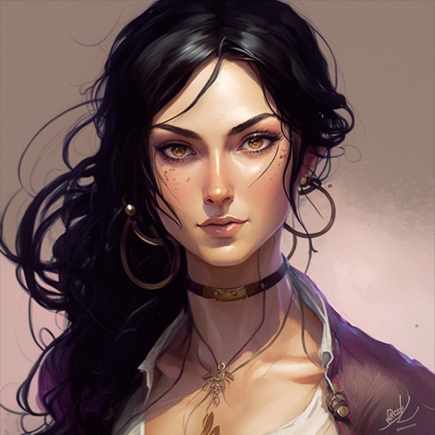 nico-robin-art-style-of-charlie-bowater