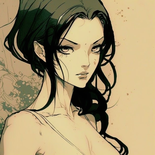 nico-robin-art-style-of-claire-wendling