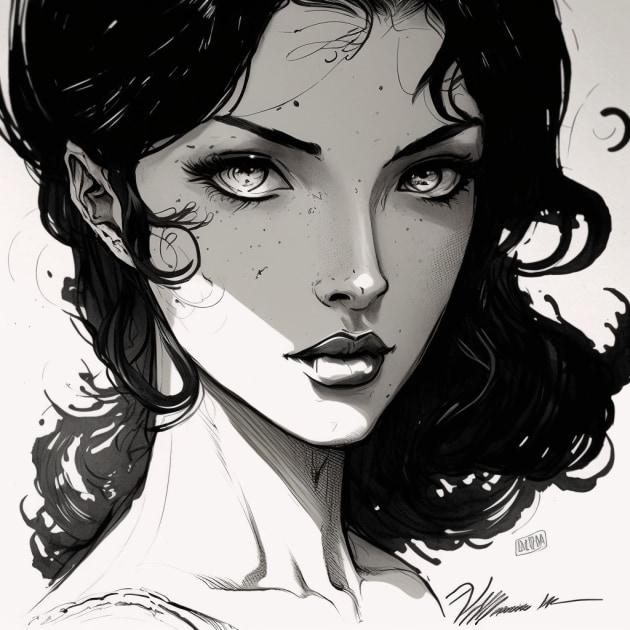 nico-robin-art-style-of-heinrich-kley