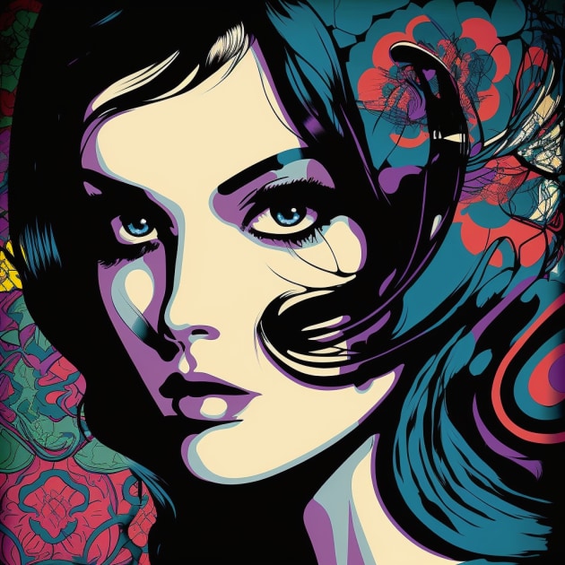 nico-robin-art-style-of-jack-kirby