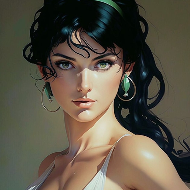 nico-robin-art-style-of-jacques-louis-david