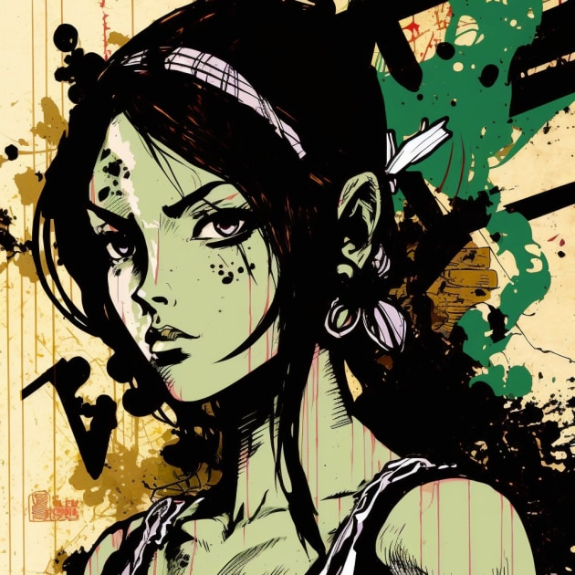 nico-robin-art-style-of-jim-mahfood