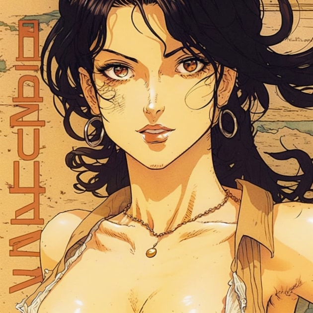 nico-robin-art-style-of-milo-manara