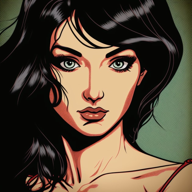 nico-robin-art-style-of-steve-ditko