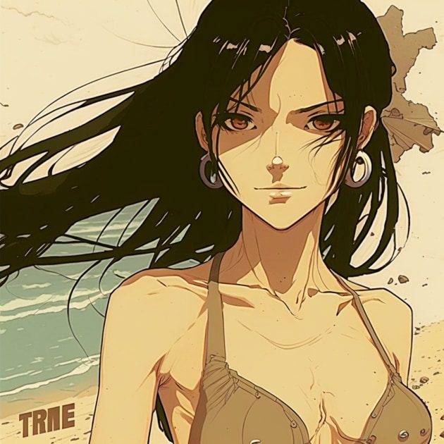 nico-robin-art-style-of-tomer-hanuka