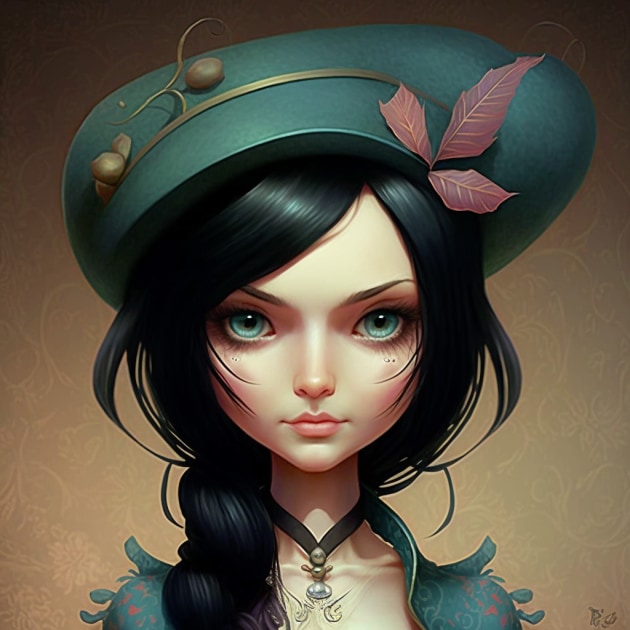 nico-robin-art-style-of-benjamin-lacombe