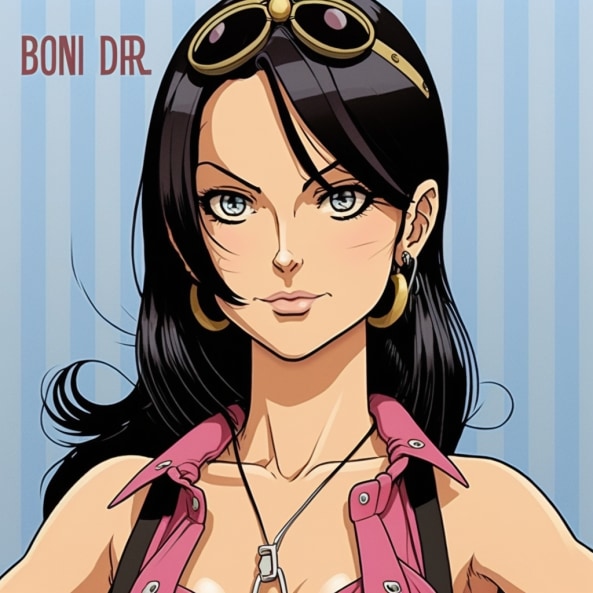 nico-robin-art-style-of-dan-clowes