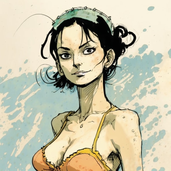 nico-robin-art-style-of-quentin-blake