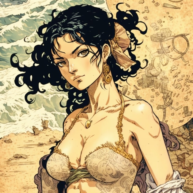 nico-robin-art-style-of-rebecca-guay