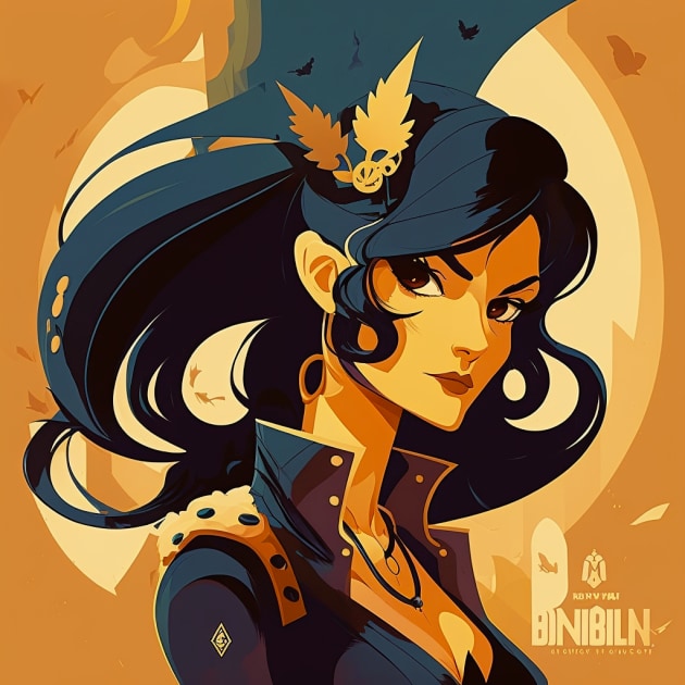 nico-robin-art-style-of-tom-whalen