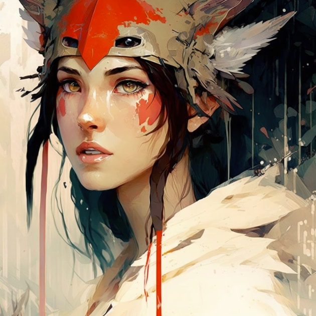 princess-mononoke-art-style-of-coby-whitmore