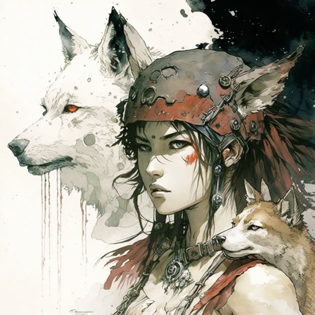 princess-mononoke-art-style-of-enki-bilal