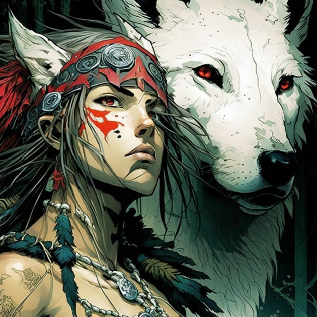 princess-mononoke-art-style-of-jim-lee