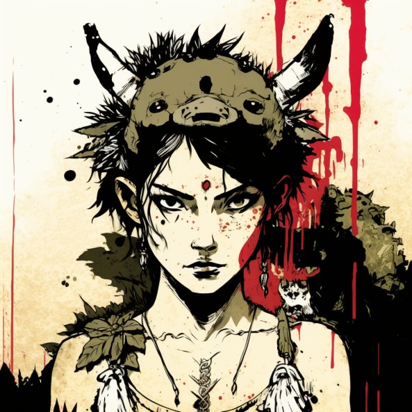 princess-mononoke-art-style-of-jim-mahfood