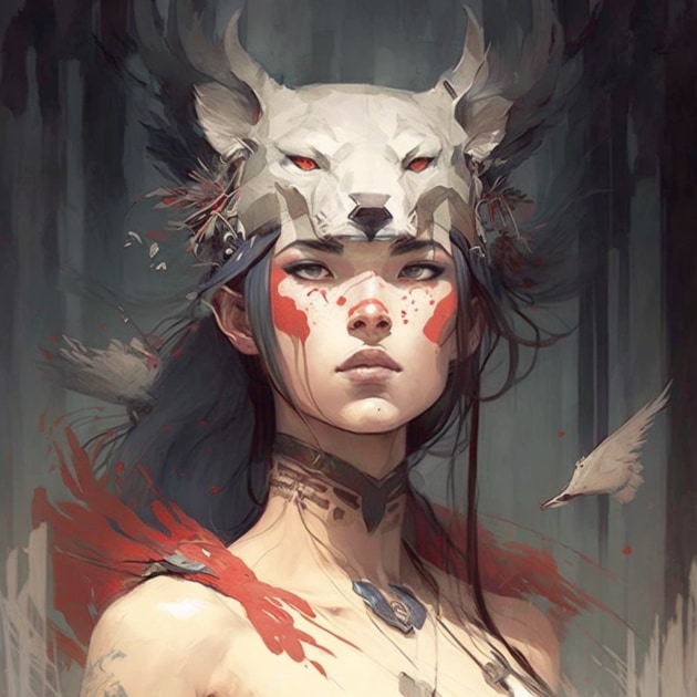 princess-mononoke-art-style-of-joao-ruas