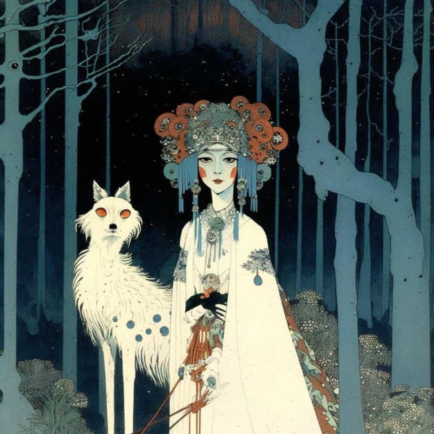 princess-mononoke-art-style-of-kay-nielsen