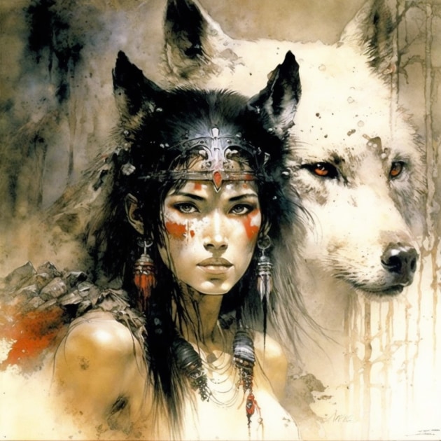 princess-mononoke-art-style-of-luis-royo