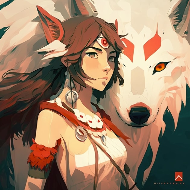 princess-mononoke-art-style-of-mamoru-hosoda