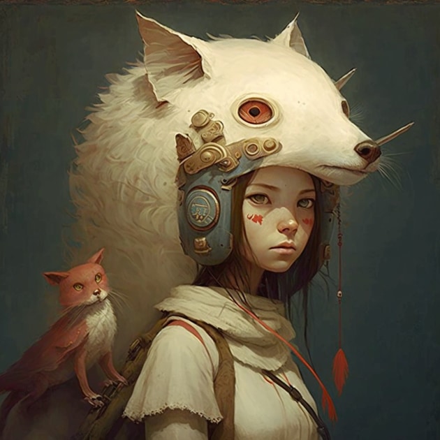 princess-mononoke-art-style-of-shaun-tan