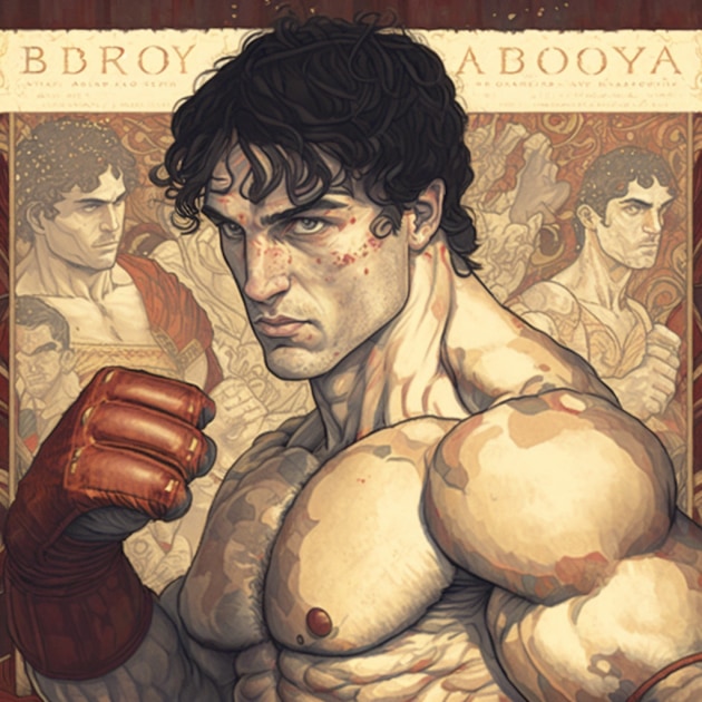 rocky-balboa-art-style-of-rebecca-guay