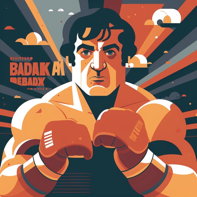 rocky-balboa-art-style-of-tom-whalen