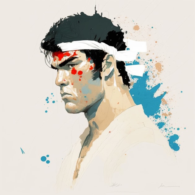 ryu-art-style-of-conrad-roset