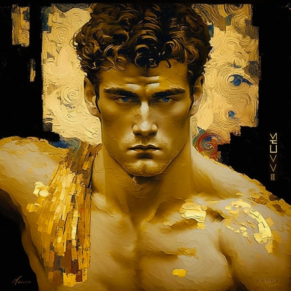 ryu-art-style-of-gustav-klimt