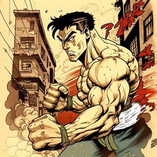 ryu-art-style-of-steve-ditko