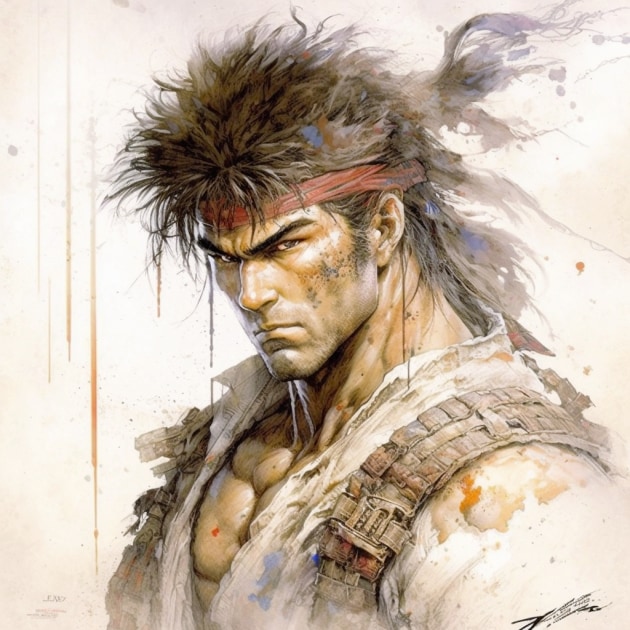 ryu-art-style-of-luis-royo