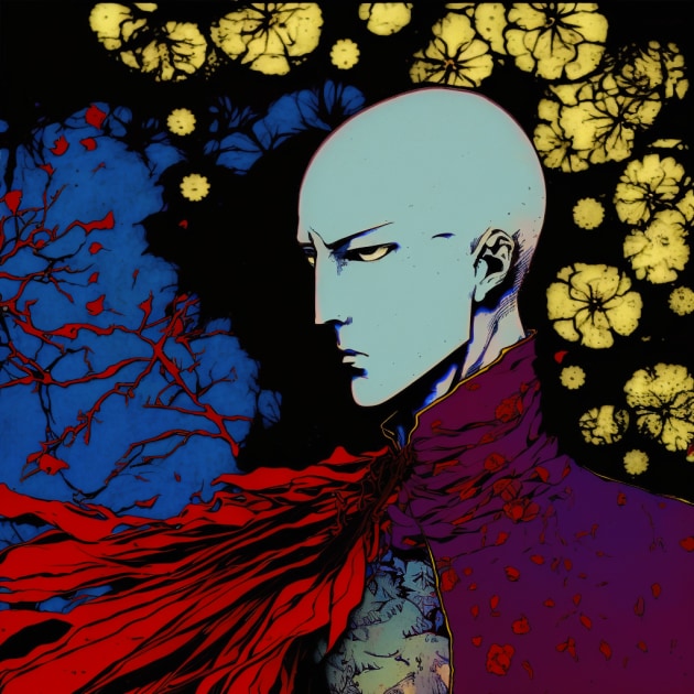 saitama-art-style-of-harry-clarke