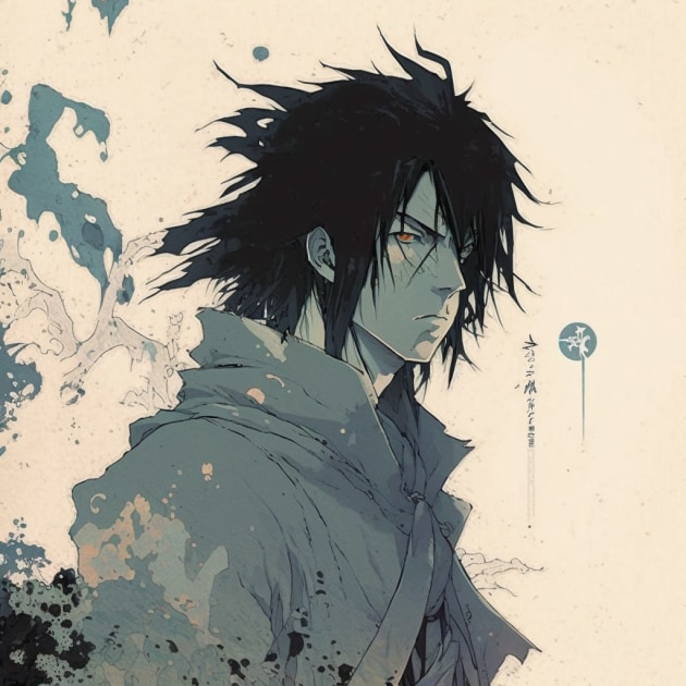 sasuke-uchiha-art-style-of-charles-vess