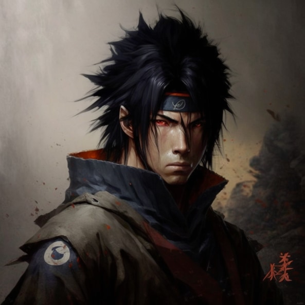 sasuke-uchiha-art-style-of-jacques-louis-david