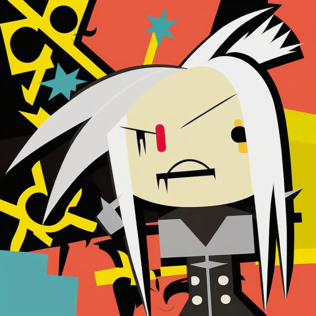 sephiroth-art-style-of-jon-burgerman