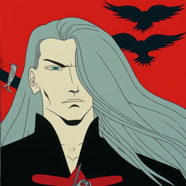 sephiroth-art-style-of-toshio-saeki