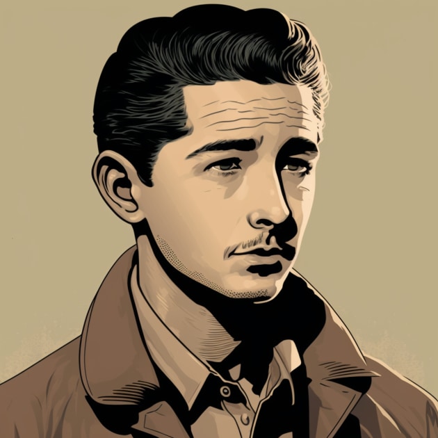 shia-labeouf-art-style-of-steve-ditko