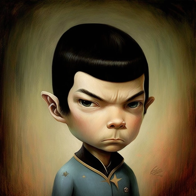 spock-art-style-of-benjamin-lacombe