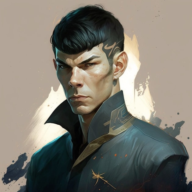 spock-art-style-of-charlie-bowater