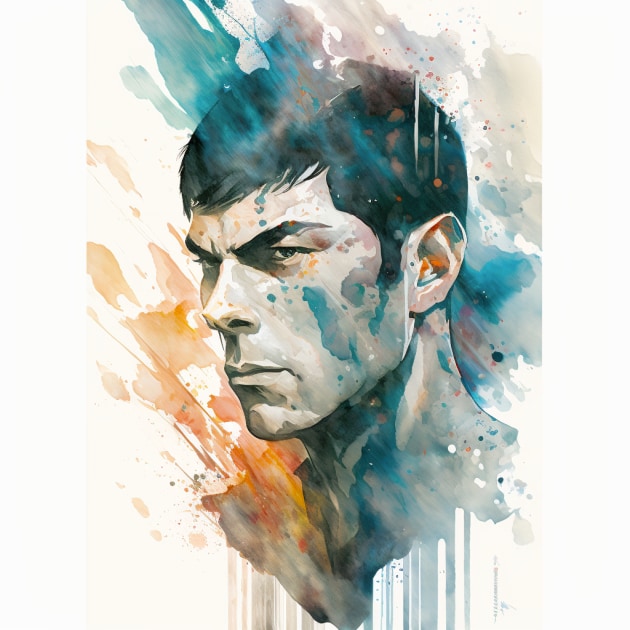 spock-art-style-of-david-mack