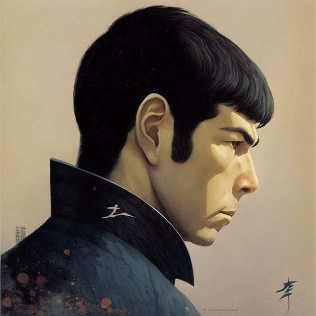 spock-art-style-of-ohara-koson