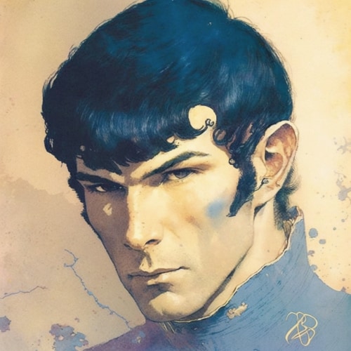 spock-art-style-of-warwick-goble