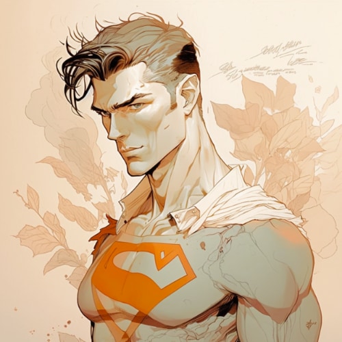 superman-art-style-of-aiartes