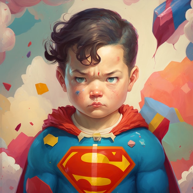 superman-art-style-of-hikari-shimoda