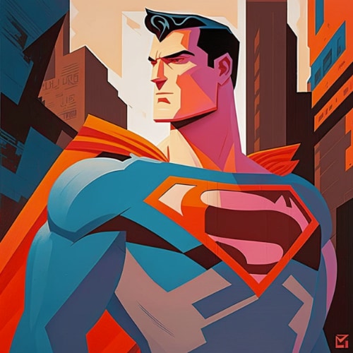 superman-art-style-of-josh-agle