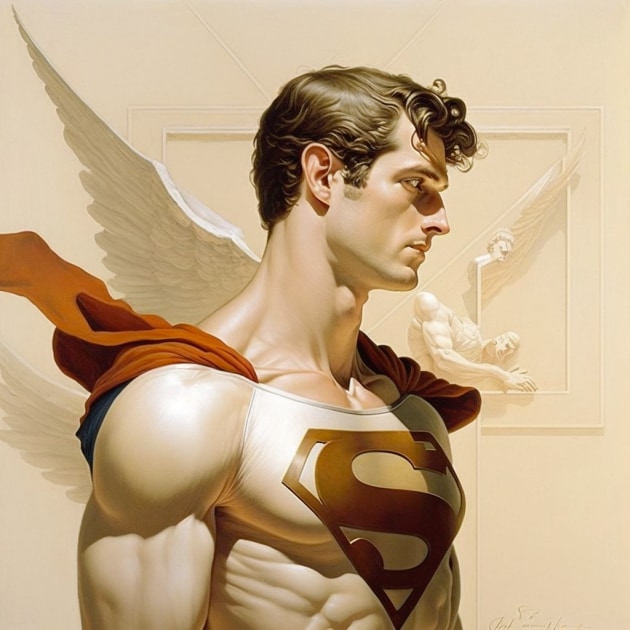 superman-art-style-of-michael-parkes