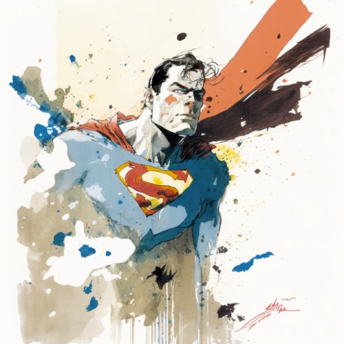 superman-art-style-of-quentin-blake
