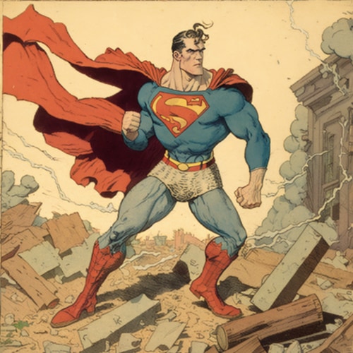 superman-art-style-of-randolph-caldecott