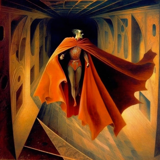 superman-art-style-of-remedios-varo